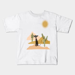 Cactus Cat Kids T-Shirt